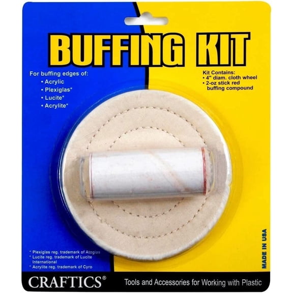 Craftics Buffing Kit for Hand Held Drills