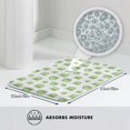 thumbnail image 6 of Bathroom Rugs Non Slip Washable - Snails cucumber slices Kitchen Mats for Floor, Area Rugs for Entryway Rugs Indoor, Laundry Bathroom Room Door Rug with Rubber Backing 20x31.5in, 6 of 8