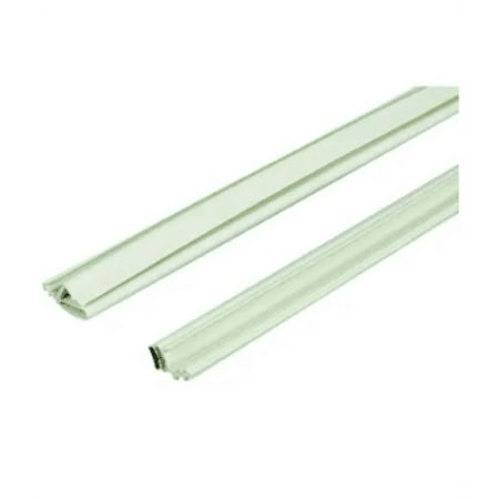 Magnetic Door Weatherstrip Kit White