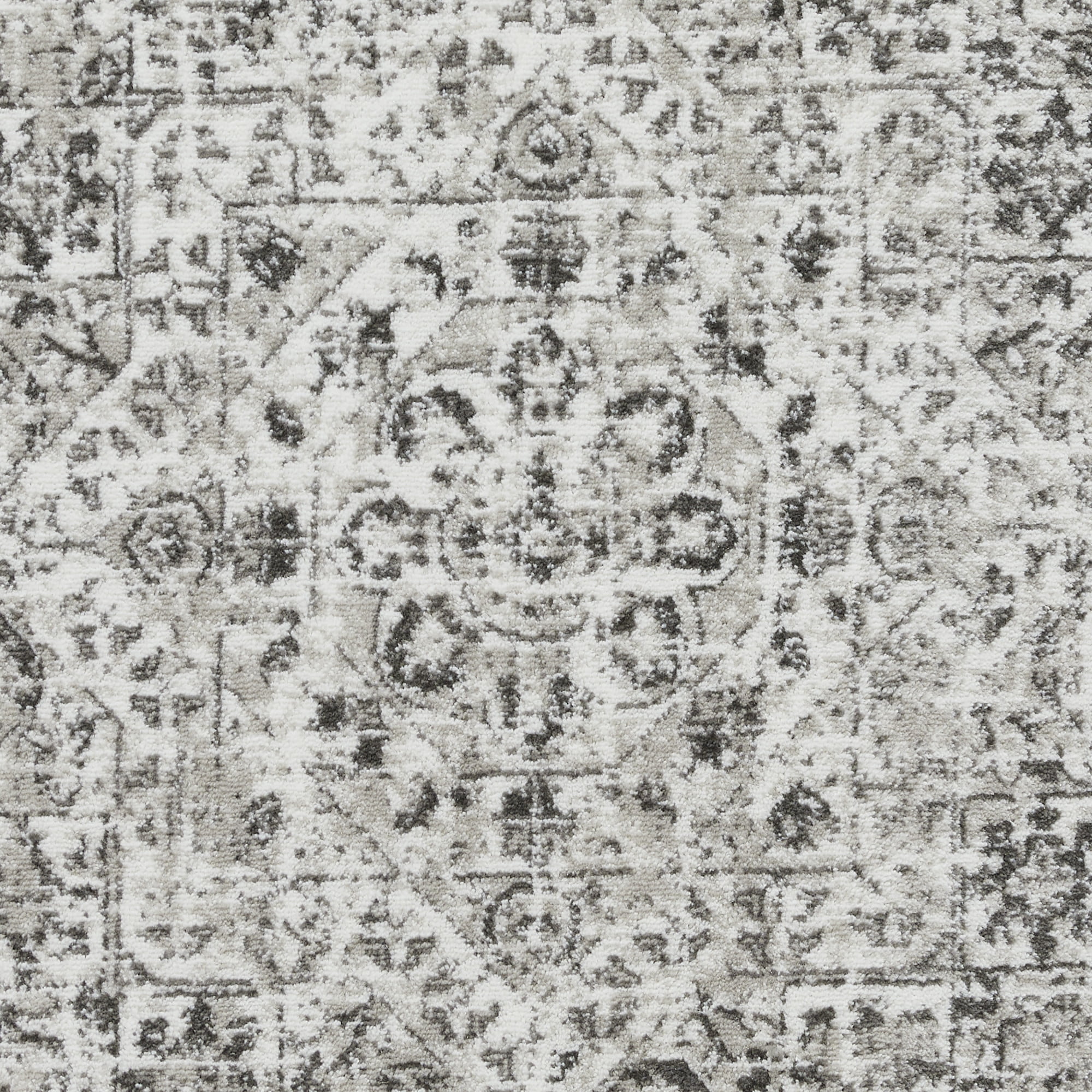 Loomaknoti Rhane Aleckan 9' x 12' Gray Oriental Indoor Polyproylene Area Rug