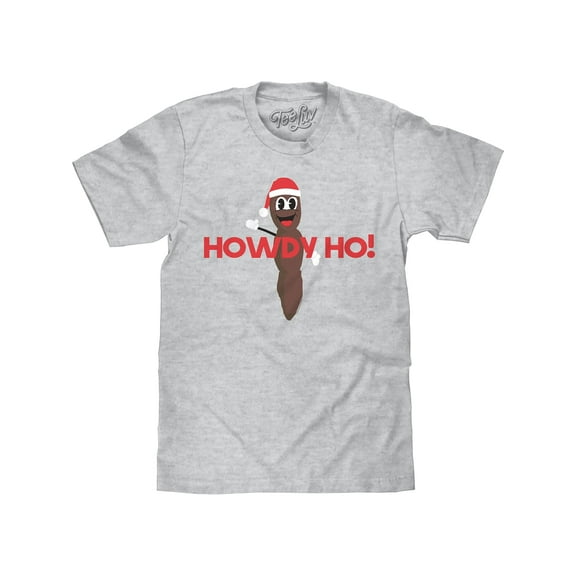 Tee Luv Men's Mr Hankey South Park Cartoon Character T-Shirt (XXL)