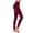 Wine, variant on Ltctricy Womens Cargo Yoga Pants with Pockets Butt Lifting Leggings Stretch Soft High Waist Workout Joggers Trousers