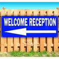 thumbnail image 1 of Welcome Reception 13 oz Vinyl Banner With Metal Grommets, 1 of 4