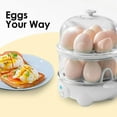 thumbnail image 4 of Elite Cuisine EGC4150 Automatic 2-Tier Egg Cooker/Steamer, 4 of 4