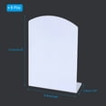 thumbnail image 2 of 6pcs Earring Display Stand, Acrylic Earring Holder Earring Stands 72 Holes Storage Organizer L Rack Large, White, 2 of 6