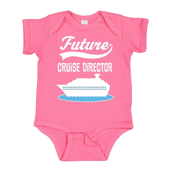 Inktastic Future Cruise Director Childs Occupation Ship Boys or Girls Baby Bodysuit