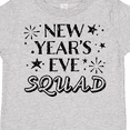 thumbnail image 4 of Inktastic New Year's Eve Squad with Stars in Black Boys or Girls Toddler T-Shirt, 4 of 5