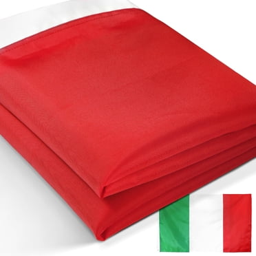Anley EverStrong Series Italy Flag 3x5 Foot Heavy Duty Nylon - Embroidery and Heavy Duty Canvas Header - Italian National Banner Flags