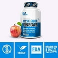 thumbnail image 5 of Apple Cider Vinegar Pills for Weight Loss, Detox & Cleanse - Pure ACV Supplement for Women & Men - EVL Apple Cider Vinegar with the Mother 60ct Capsules, 5 of 7