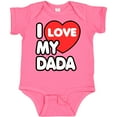 thumbnail image 3 of Inktastic I Love My Dada Boys or Girls Baby Bodysuit, 3 of 5