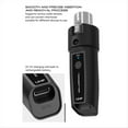 thumbnail image 2 of Micrófono Inalámbrico UHF Transmisor y Receptor XLR Inalámbrico para Micrófonos Dinámicos Mezcladores de Audio Sistemas PA, 2 of 5