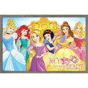 Disney Princess - Keys Wall Poster, 22.375" x 34", Framed