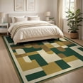 thumbnail image 3 of ODIKA 8'x10' Washable Area Rug Geometric Retro Mid Century Rectangular Contemporary Hallway for Living Room, Under Sectional, Family , Durable, Non-Slip, 3 of 7