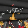 thumbnail image 3 of Move Over Christmas Duvet Cover Set Boys Girls Bedding Sets Queen Gold Deer Snowflake Pattern Microfiber No Filling, 3 of 8
