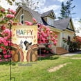 thumbnail image 2 of Happy Thanksgiving Garden Flag Decoration Yard Farmhouse Double Sided Holiday Party Outdoor Camping Decor Flags 12x18in, 2 of 7