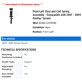 thumbnail image 2 of Front Left Strut and Coil Spring Assembly - Compatible with 2007 - 2009 Pontiac Torrent 2008, 2 of 2