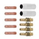 thumbnail image 5 of Boquilla de soplete de soldadura, 11 Uds., boquillas, soportes de puntas de contacto, soldador MIG, accesorio consumible apto para pistola de soplete 15AK, 5 of 14