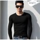 thumbnail image 4 of Camiseta De Manga Larga Para Hombre Slim Fit Light Fashion, 4 of 5