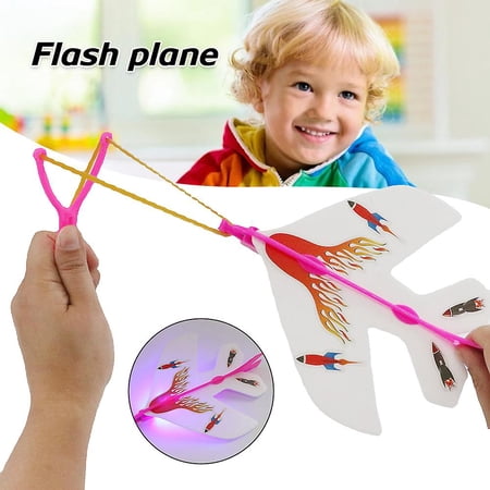 Airplane Toys Throwing Foam Airplanes With Slingshot Glider Aircraft