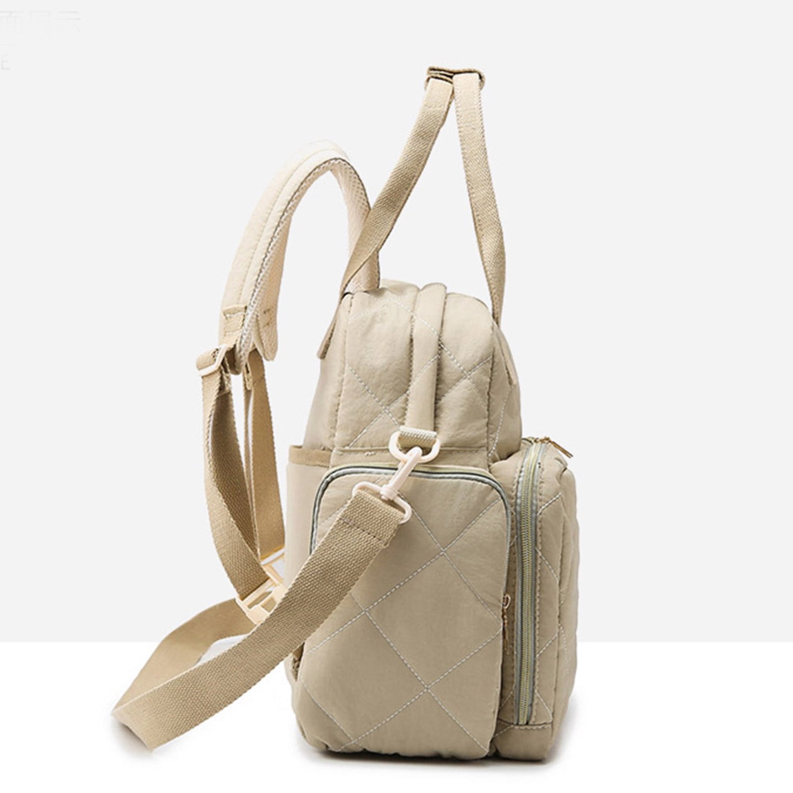 Diaper Bag Backpack Handbag Mom Bag Multi Compartment Travel Bag for Women Splashproof Large Capacity Shoulder Bags