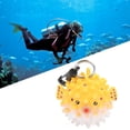 thumbnail image 3 of Couvercle de Régulateur de Plongée, Forme de Poisson Dessin Animé Embout de Plongée Anti-Poussière Support de Régulateur de Deuxième Étage avec Clip, 3 of 8