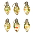 thumbnail image 2 of Visland 10cm Christmas Tree Ball LED Luminous White Ball Artificial Plants Red Fruits Festival Prop Xmas Party Decor Hanging Transparent Ball Pendant for Party, 2 of 6