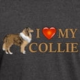 thumbnail image 3 of CafePress - Love Collie T Shirt - Men's Classic Graphic Cotton T-Shirt, 3 of 4