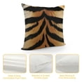 thumbnail image 4 of HENGT  Pillow Covers Animal Tiger Skin Print Throw Pillow Covers Cases for Couch Sofa Bed Home Decor, 4 of 5