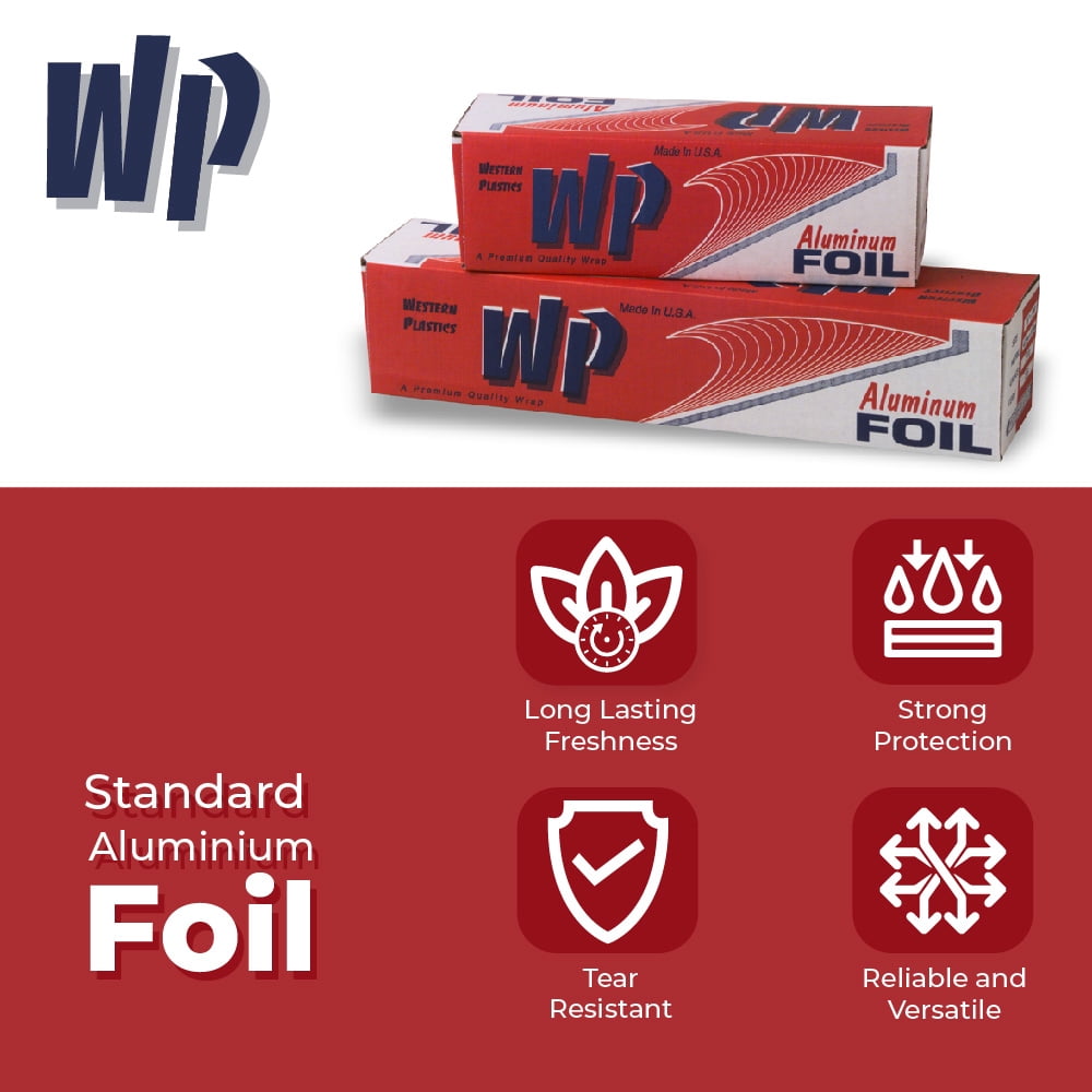 12 x 500' Standard Aluminum Foil 1 Roll