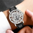 thumbnail image 5 of Montre Homme Affaires Luxe Mode Hommes Quartz Bas Creux Imitation Mécanique, 5 of 5
