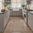 thumbnail image 3 of GENIMO 8'x10' Area Rug for Living Room, Large Machine Washable Non Slip Low Pile Rug for Bedroom Dining Room, Modern Minimalist, Dusty Terracotta, 3 of 6