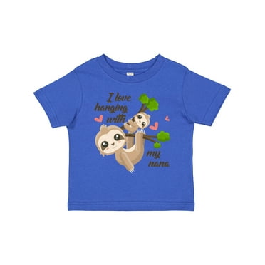 Inktastic Hanging with My Nana Boys or Girls Toddler T-Shirt