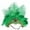 Green, variant on UTSJKR Unisex Carnival Feather Gem Headdress, Colorful Plume Decor Party Headwear for Mardi Gras Festival Orange