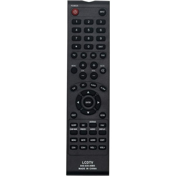 New Replaced Remote 845-039-40B0 compatible with SHARP TV LC-60E69U LC-40LE431U LC-40LE431UA LC-40LE433U LC-40LE433UA LC60E69U LC40LE431U LC40LE431UA LC40LE433U LC40LE433UA
