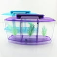 thumbnail image 6 of Yesurprise Acrylic Three Splits Betta Fish Bowl LED Light Triple Bow Fighting Isolation Breed Box for Aquarium, 6 of 8