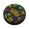 thumbnail image 2 of Kdxio Spare Tire Cover for RV Trailer, Waterproof Wheel Cover,Camper Spare Tire Cover Fit for Rv SUV Truck Travel Trailer 16 inch-Mardi Gras Surface, 2 of 8