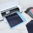 thumbnail image 2 of Threadart Yellow 10" x 12" Heat Transfer Vinyl Precut Sheets | Solid Colors | 15 Sheets | Compatible with Cricut Silhouette and Cameo |&nbsp;HTV, 2 of 8