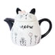 thumbnail image 1 of Tetera pequeña con forma de gato, tetera, té suelto, tarro de almacenamiento de té, 1 of 8