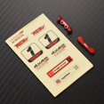 thumbnail image 3 of mmirethe Aluminum Alloy Durable Front Rear Suspension Arm Mount For 1/16 LOSI Mini-B Mini-T RC Car Part RC Car Accessories Red, 3 of 5