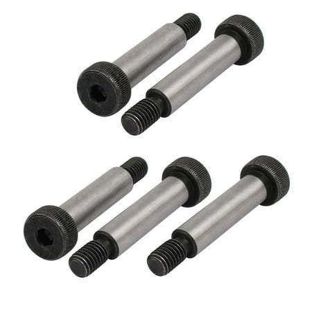 

Uxcell 5pcs 40Cr Shoulder Bolt 10mm Shoulder Dia 40mm Shoulder Length M8x13mm Thread