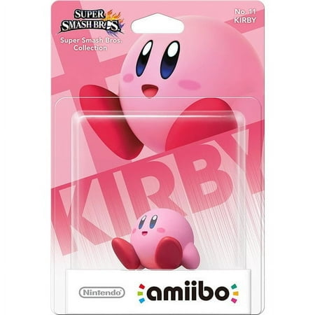 Nintendo Super Smash Bros Series Kirby Amiibo Collectible, Pink