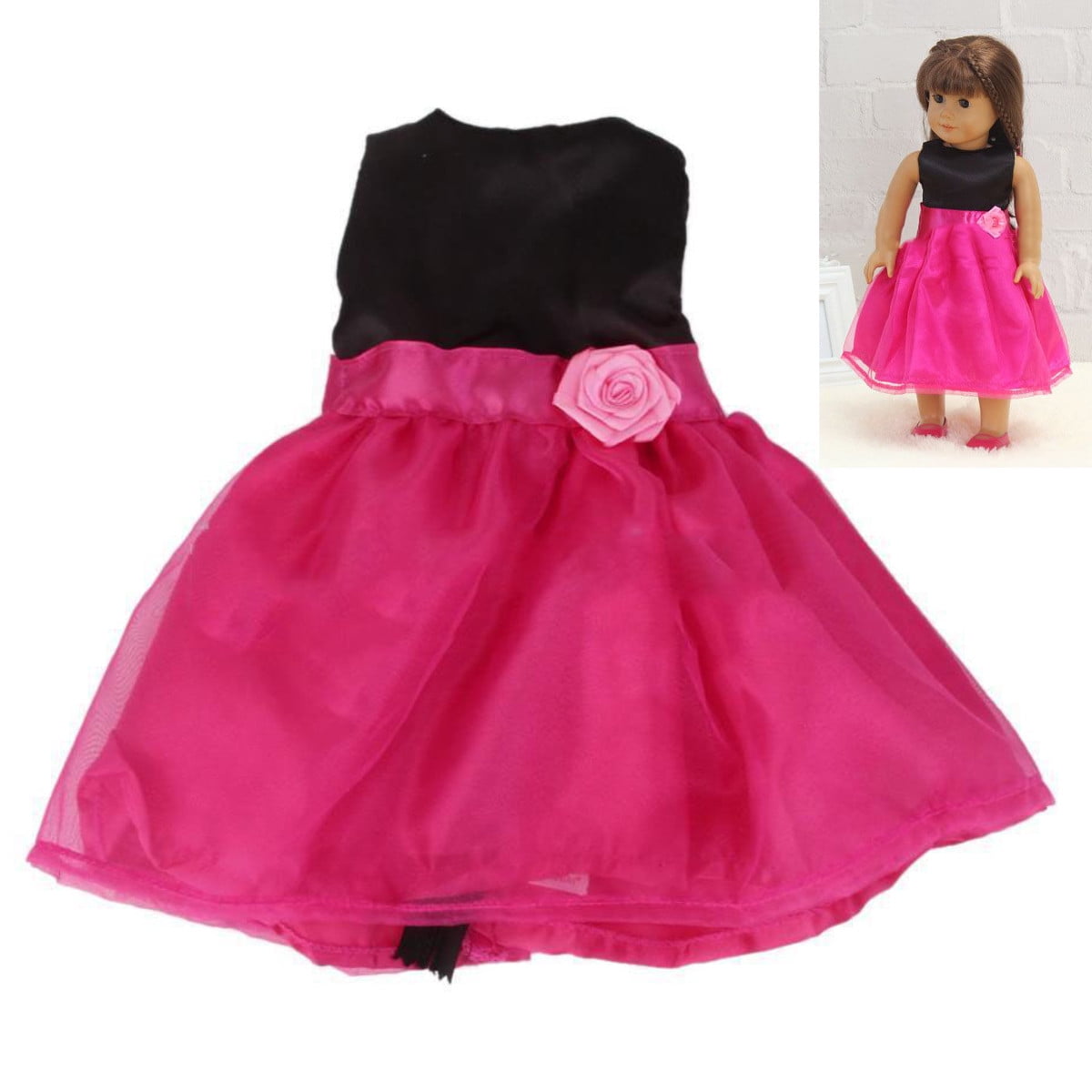 american girl red dress