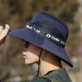 thumbnail image 6 of Sun Hat for Men/Women, Windproof Wide Brim Bucket Hat Foldable Fisherman Hat for Fishing Hiking Garden Safari Beach, 6 of 8