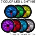 thumbnail image 4 of GlowShift | White 7 Color Series Water Temperature Gauge for Cars and Trucks, 4 of 6