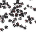 thumbnail image 4 of Lubelski 100Pcs Fake Flies Realistic Tricky Props Plastic Halloween Party Simulated Insect Fly Prank Toys, 4 of 7