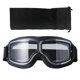 thumbnail image 1 of Motorcycle Goggles Vintage Pilot Style Cruiser Scooters Goggle Outdoor Sand Goggles Bike Racer Cruiser Touring Eyewear Silver, 1 of 4