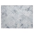 thumbnail image 2 of Addison Rugs Chantille Indoor/Outdoor Transitional Squares Blue Washable Rectangle Rug, 1'8" x 2'6", 2 of 6