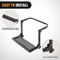 thumbnail image 4 of Nilight Folding Tire Step for Truck SUV RV, Heavy Duty Adjustable Portable Step Stool, Non-Slip Steel Surface Fits 10–14" Tires 350 Lbs Capacity, 4 of 8