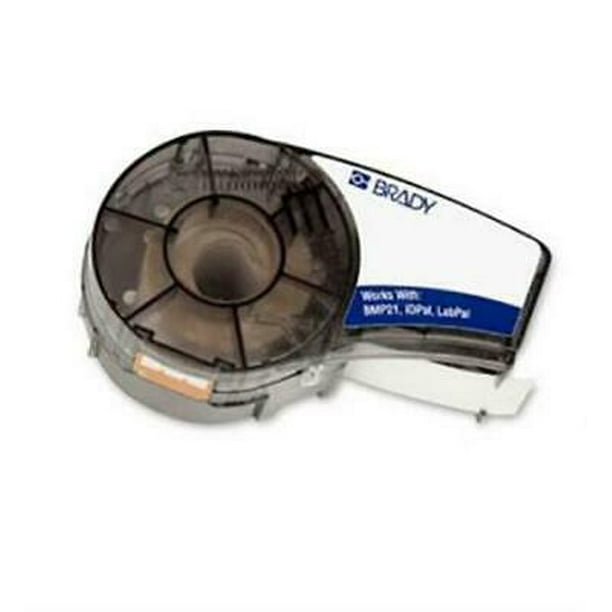 Brady M21375499TB Nylon Terminal Block Labels BK/WT 16x.375