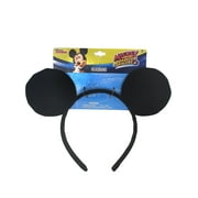 Disney Kids Mickey Mouse Ears Headband Solid Black (Big Boys)